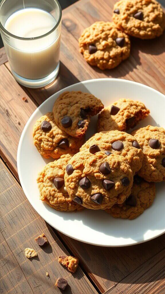 Chewy Oatmeal Breakfast Cookies Recipe