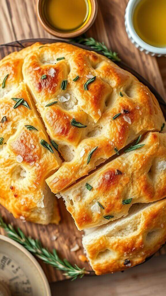Easy Overnight Refrigerator Focaccia Recipe
