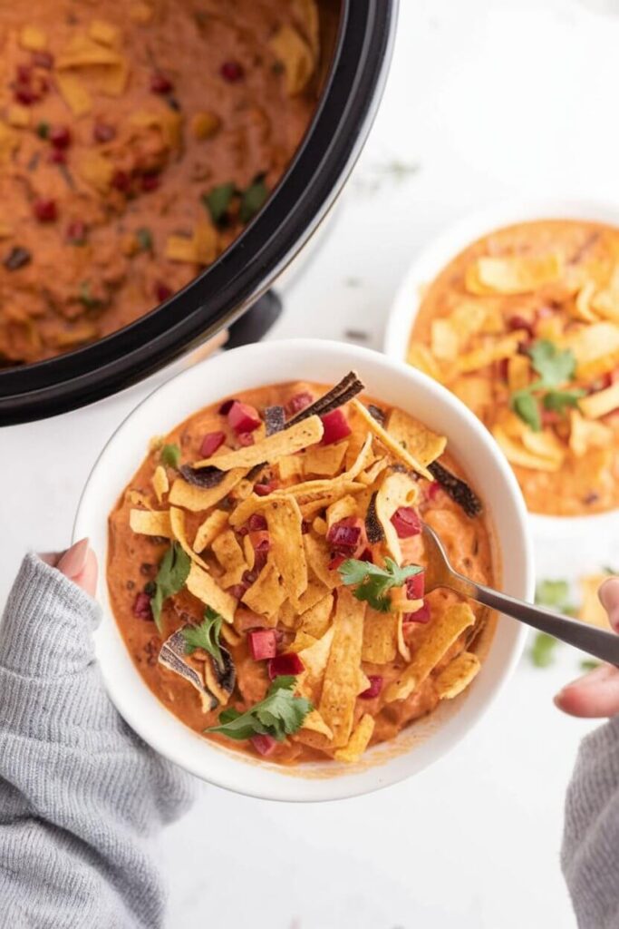 Spicy Chicken Taco Soup Recipe