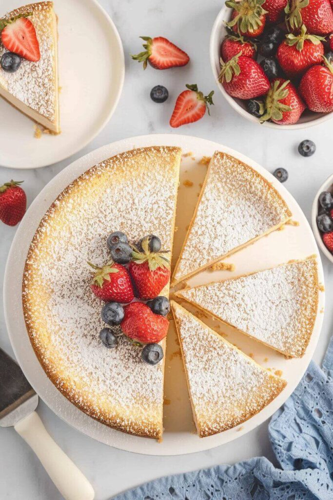 Zesty Lemon-Ricotta Cheesecake Recipe
