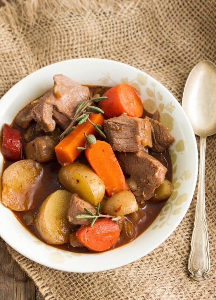 Hearty Braised Brisket Stew Recipe