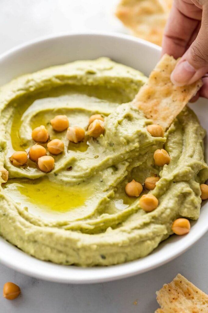 Creamy Avocado Hummus Recipe