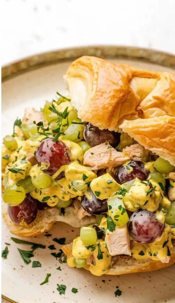 Zesty Curried Chicken Salad Recipe