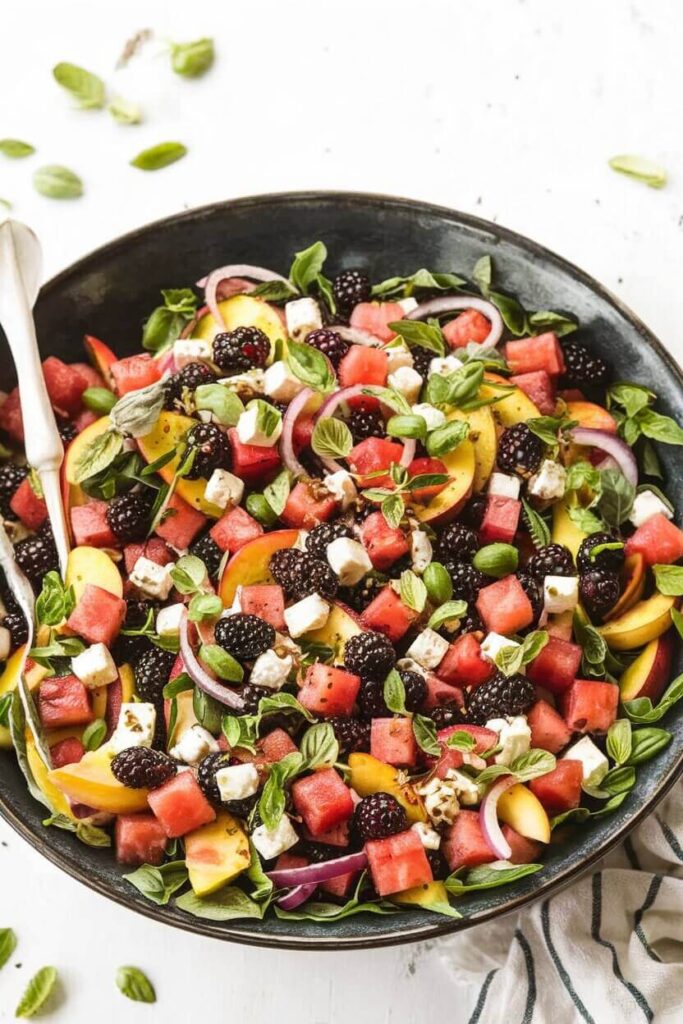 Refreshing Watermelon Salad with Feta