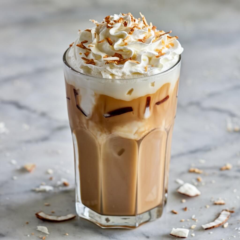 Refreshing Iced Coconut Milk Latte Recipe
